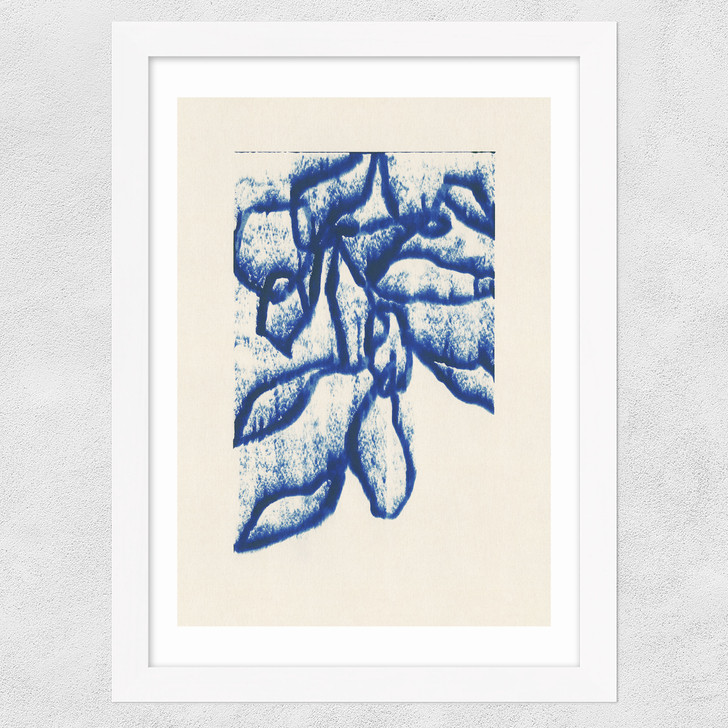 Wind Among the Branches I Wide White Frame