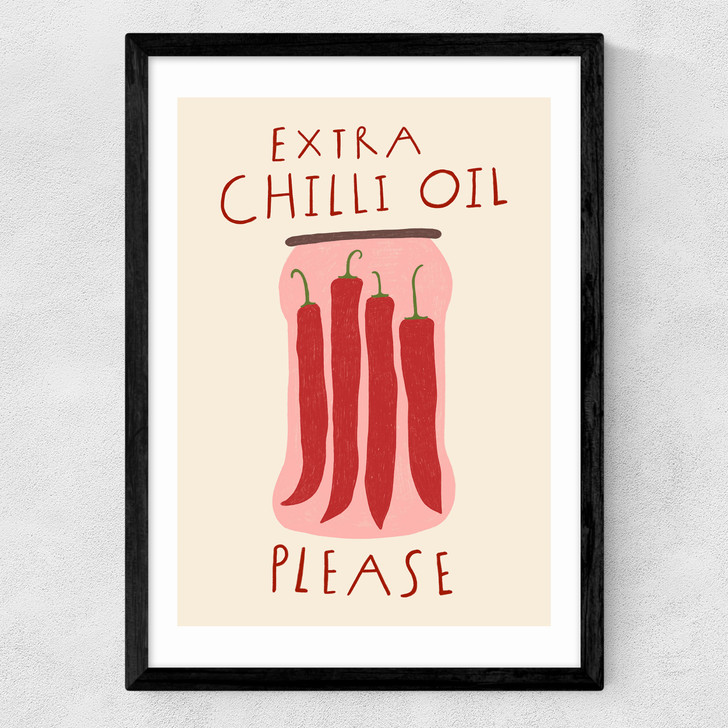 Extra Chilli Oil Medium Black Frame