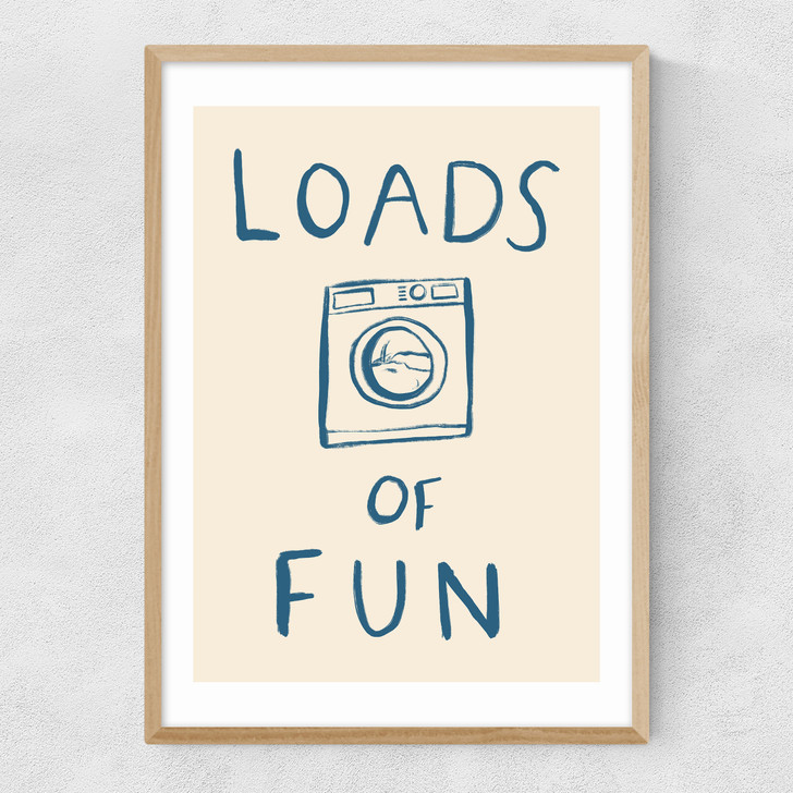 Loads Of Fun Narrow Oak Frame