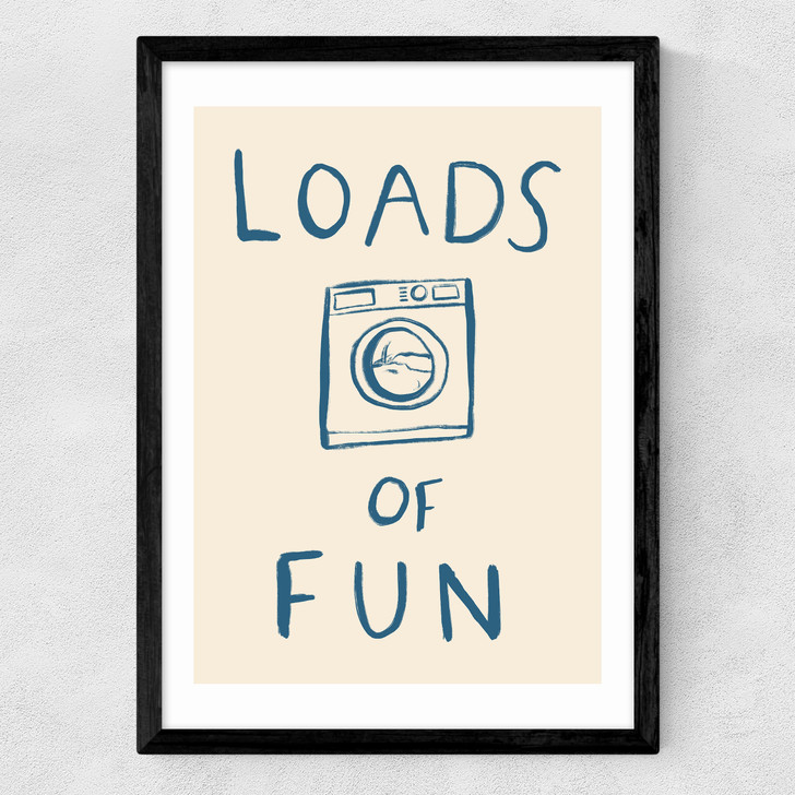 Loads Of Fun Medium Black Frame