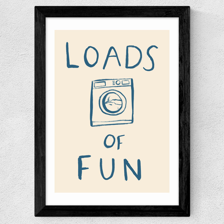 Loads Of Fun Wide Black Frame