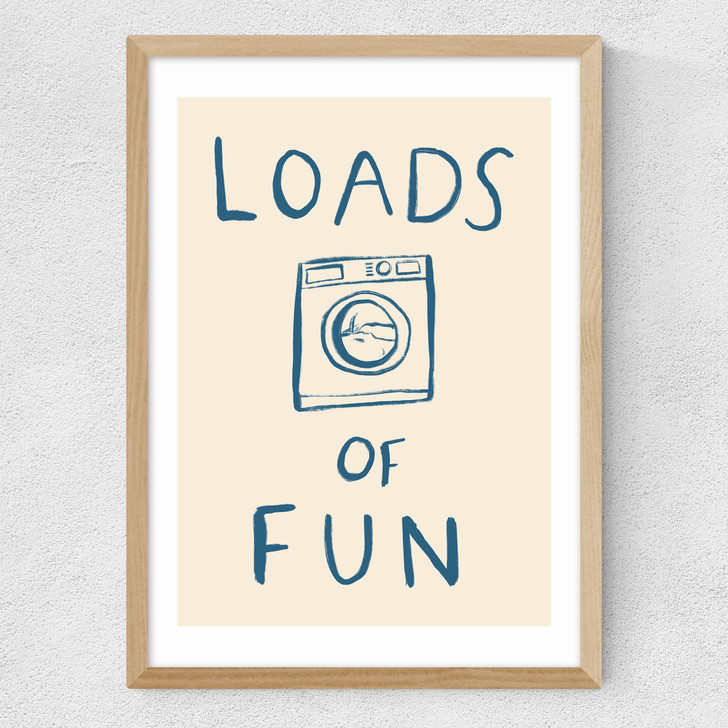 Loads Of Fun Medium Oak Frame