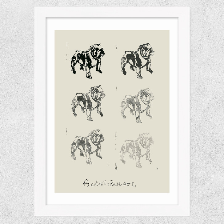 Bulldog II Wide White Frame