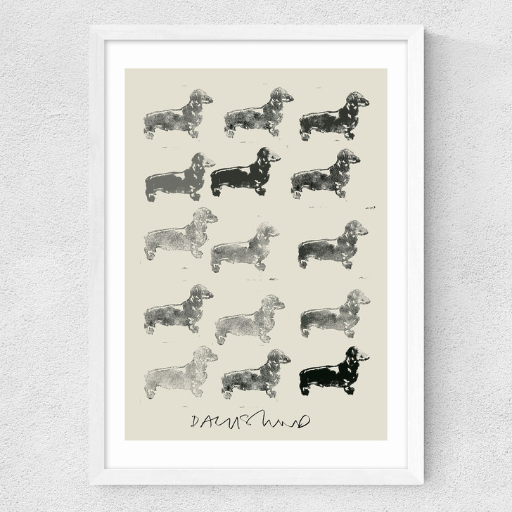 Doxie II Medium White Frame