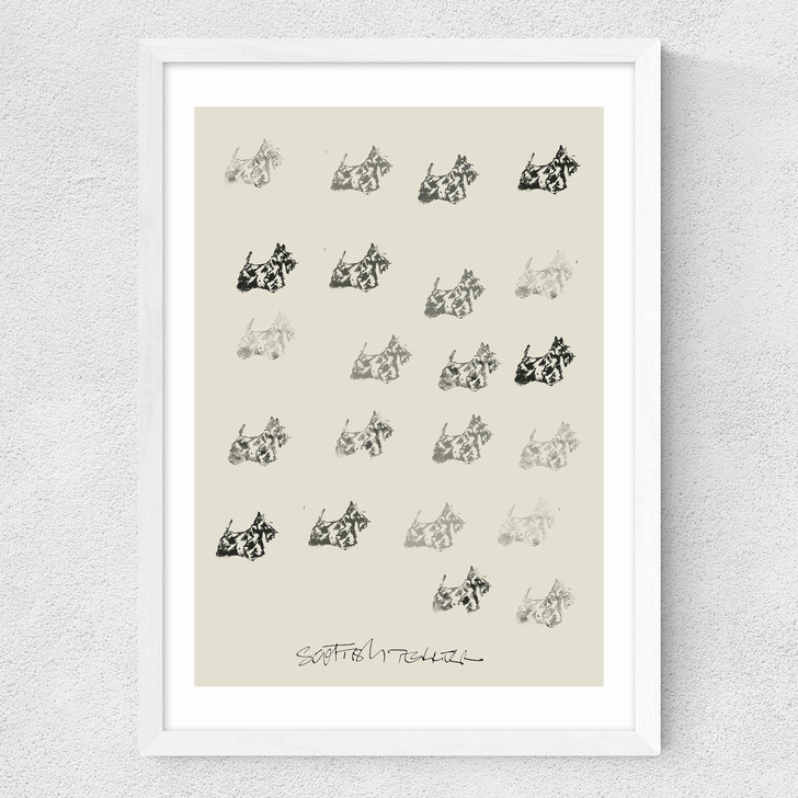 Scottie II Medium White Frame