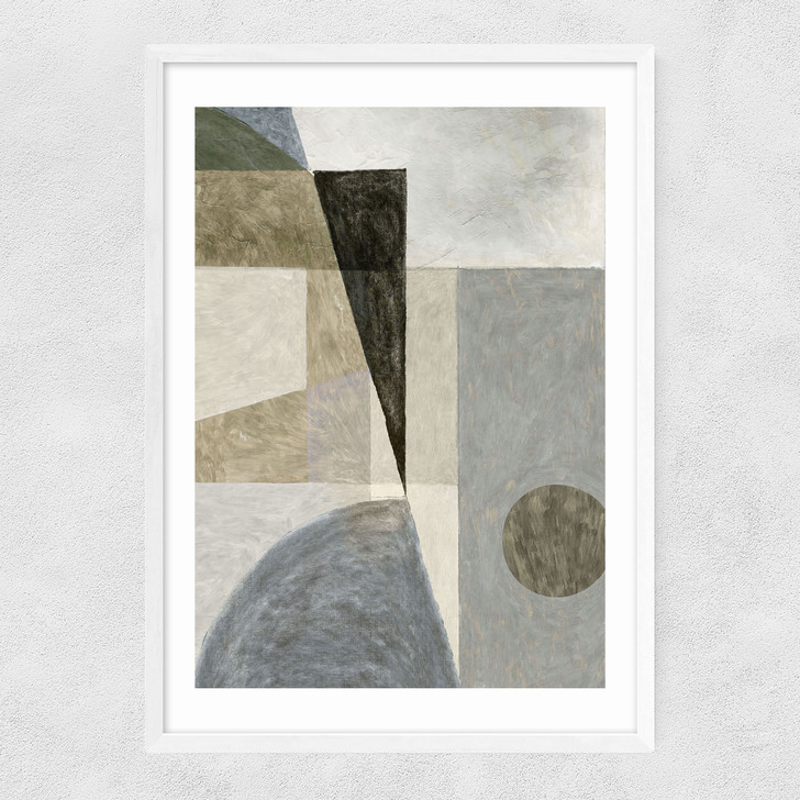 Richmond II Narrow White Frame