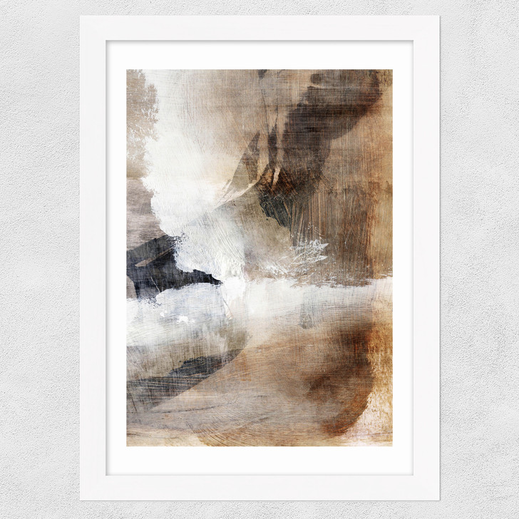 Layers I Wide White Frame