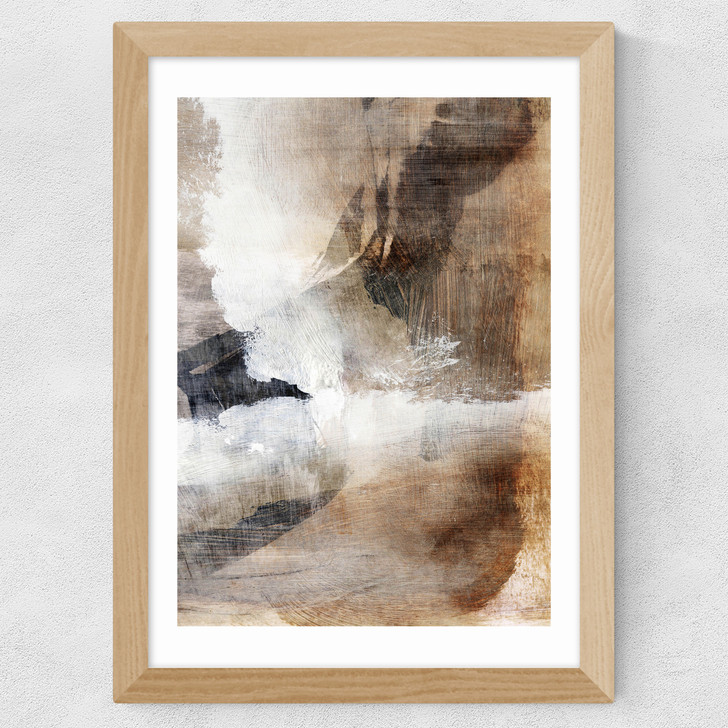 Layers I Wide Oak Frame