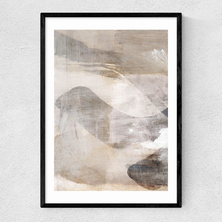 Layers II Narrow Black Frame