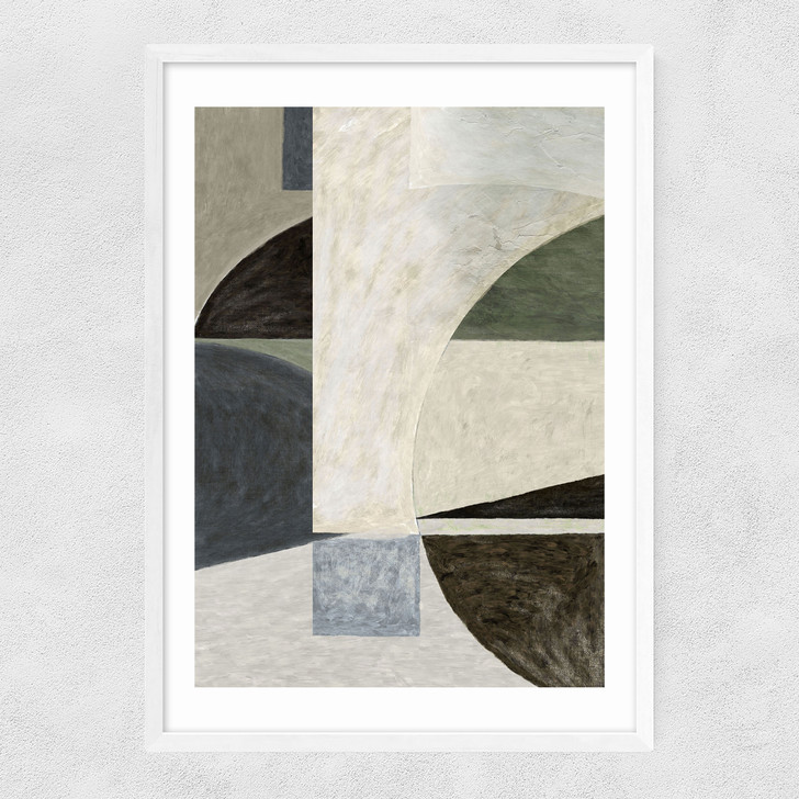 Richmond I Narrow White Frame