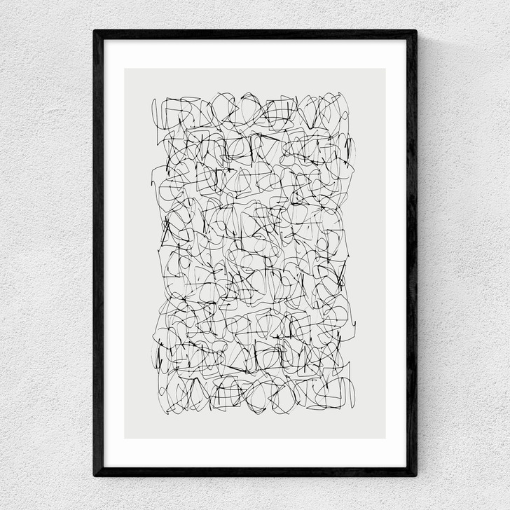 Statement Narrow Black Frame