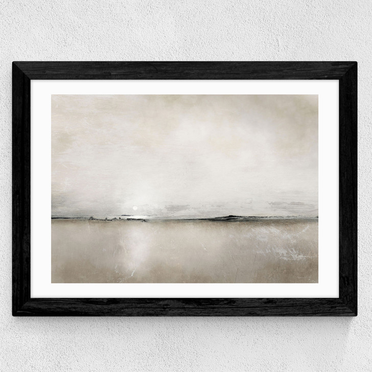 Winter Bay Wide Black Frame