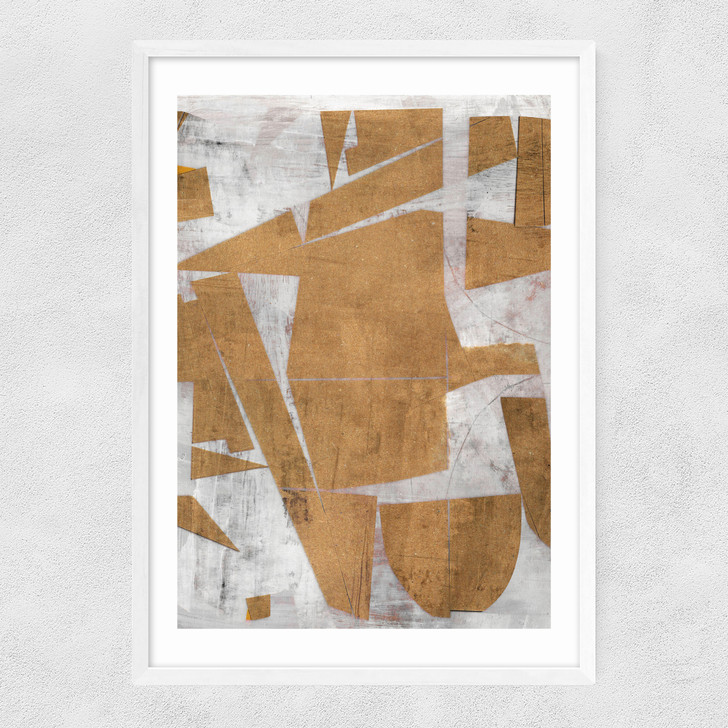 Drift Narrow White Frame