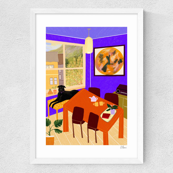 First Home Medium White Frame