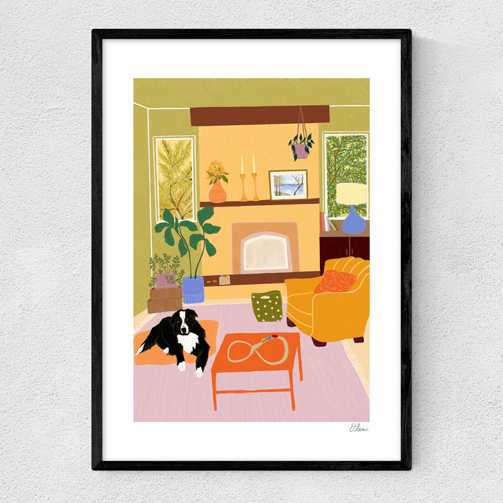 Woodland Home Narrow Black Frame