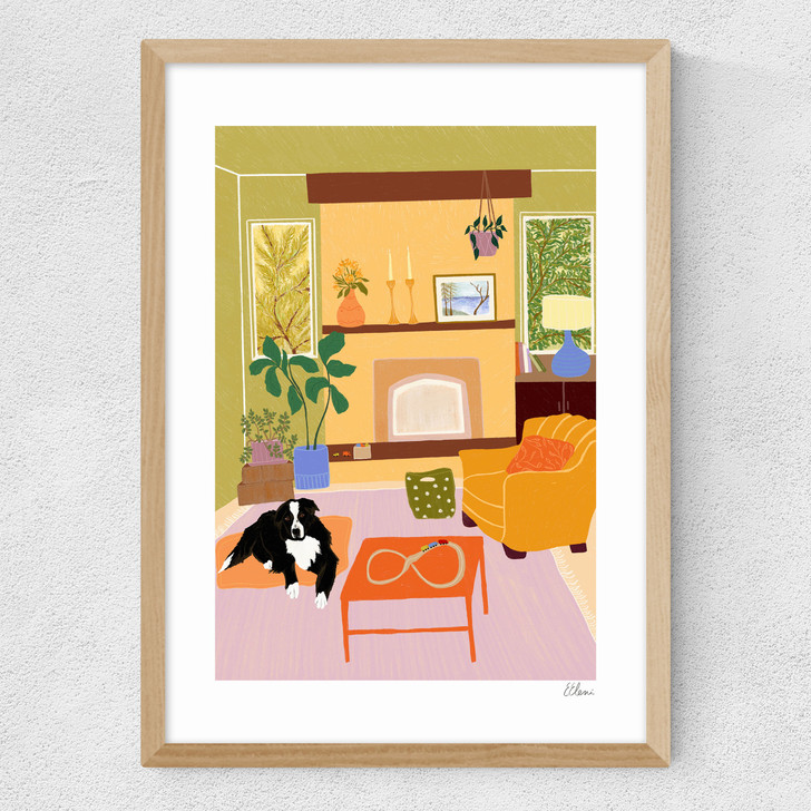 Woodland Home Medium Oak Frame