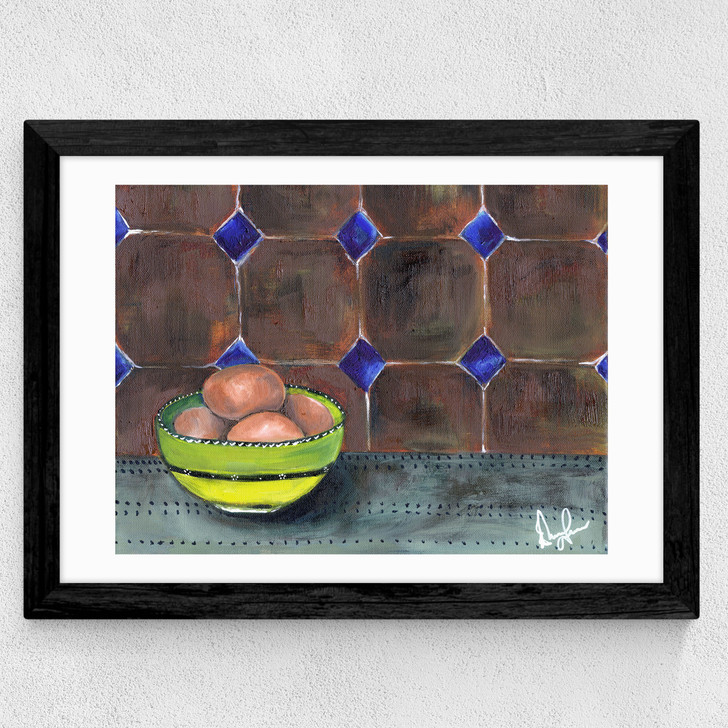 A Good Egg Wide Black Frame
