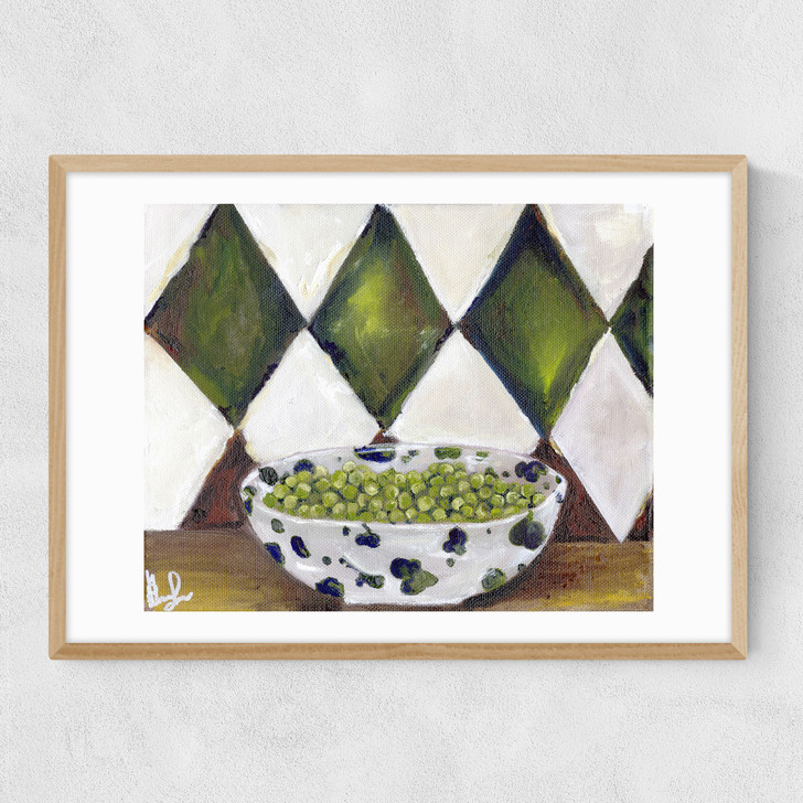 Mon Petit Pois Narrow Oak Frame