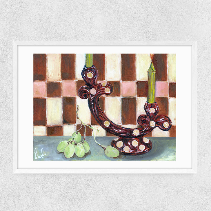 Pick of the Bunch Narrow White Frame