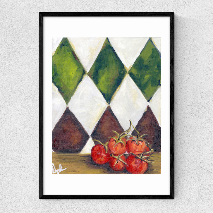 Ripening Together Narrow Black Frame