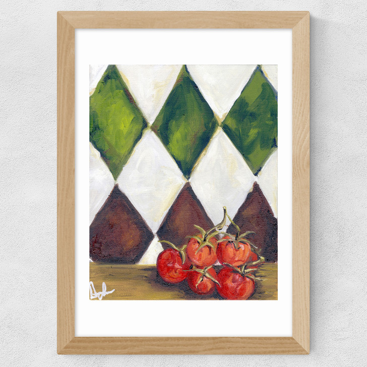 Ripening Together Wide Oak Frame