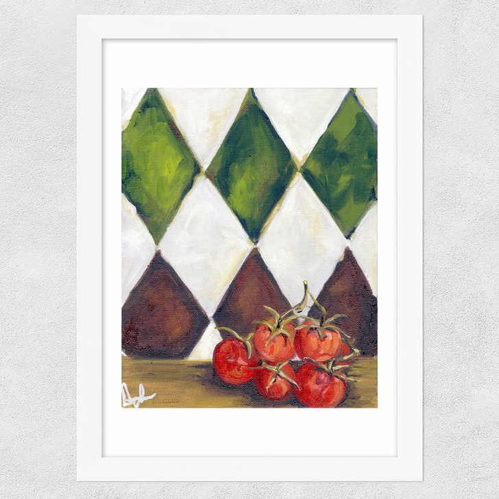 Ripening Together Wide White Frame