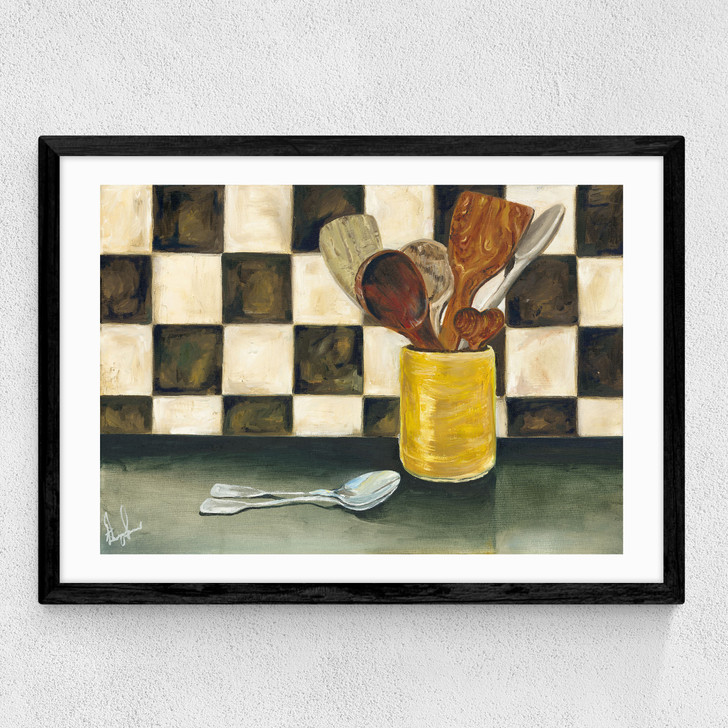 Spoons Medium Black Frame