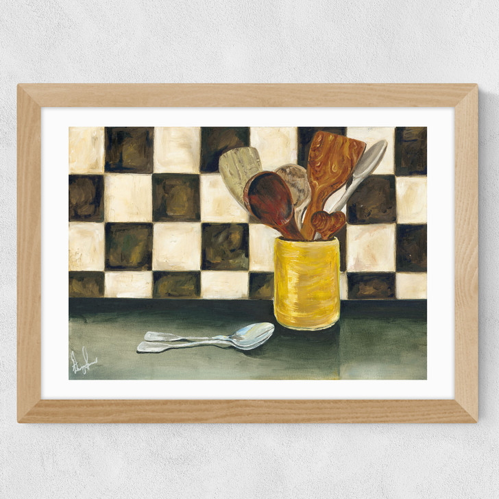 Spoons Wide Oak Frame
