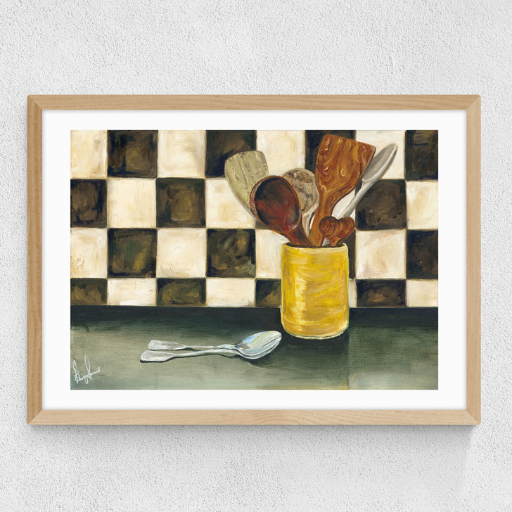 Spoons Medium Oak Frame
