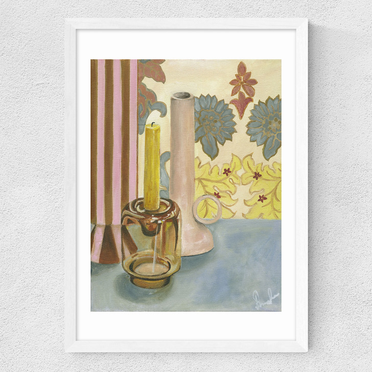 Verticle Balance Medium White Frame