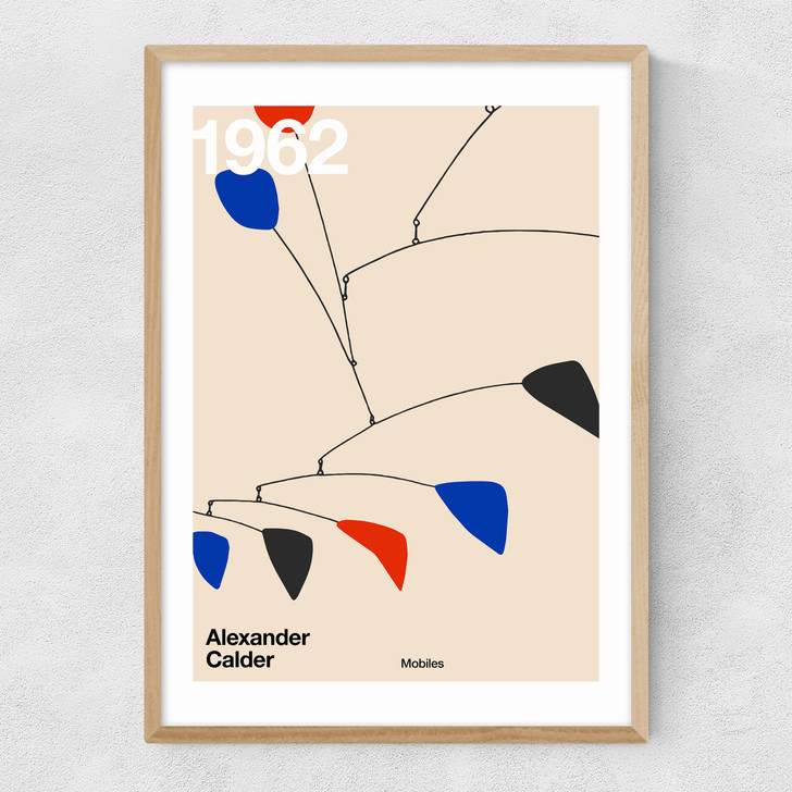 1962 Calder Narrow Oak Frame