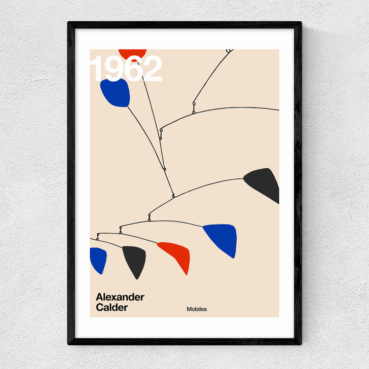 1962 Calder Narrow Black Frame