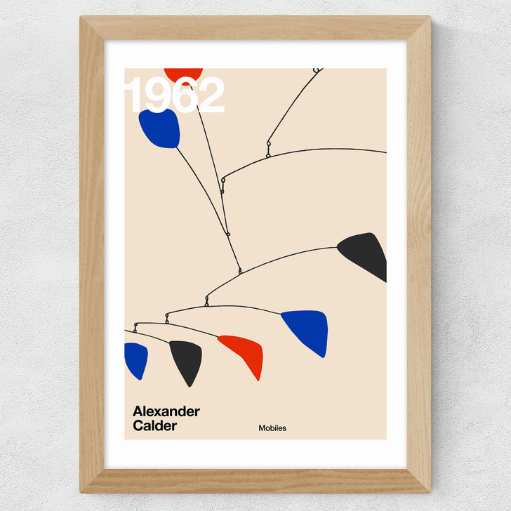 1962 Calder Wide Oak Frame