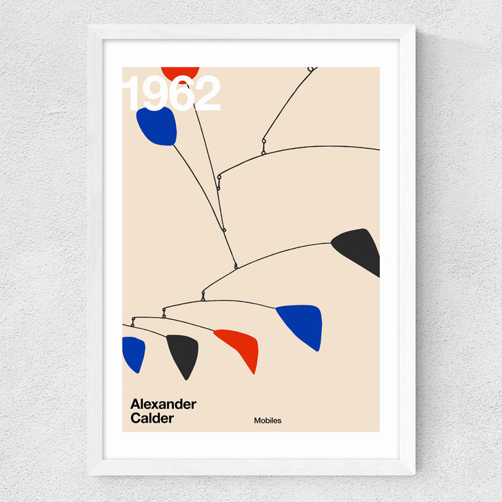 1962 Calder Medium White Frame