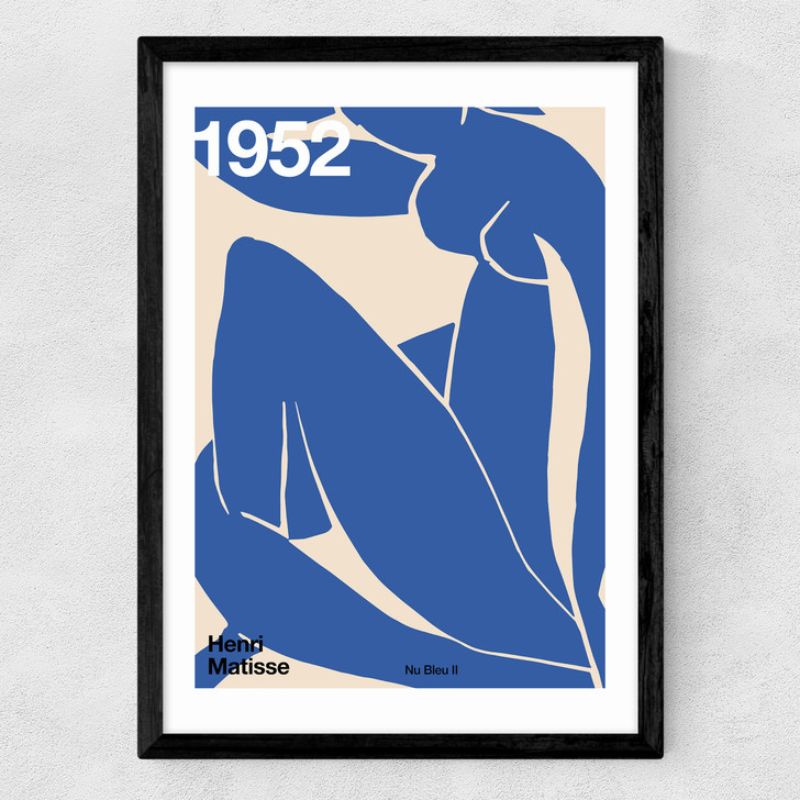 1952 Matisse Medium Black Frame