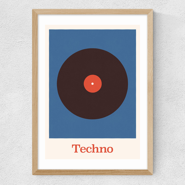 Techno Medium Oak Frame