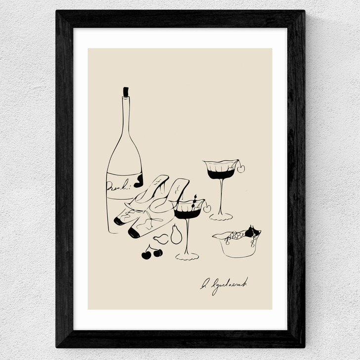 The Essentials Wide Black Frame