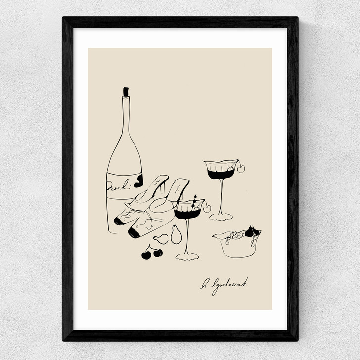 The Essentials Medium Black Frame