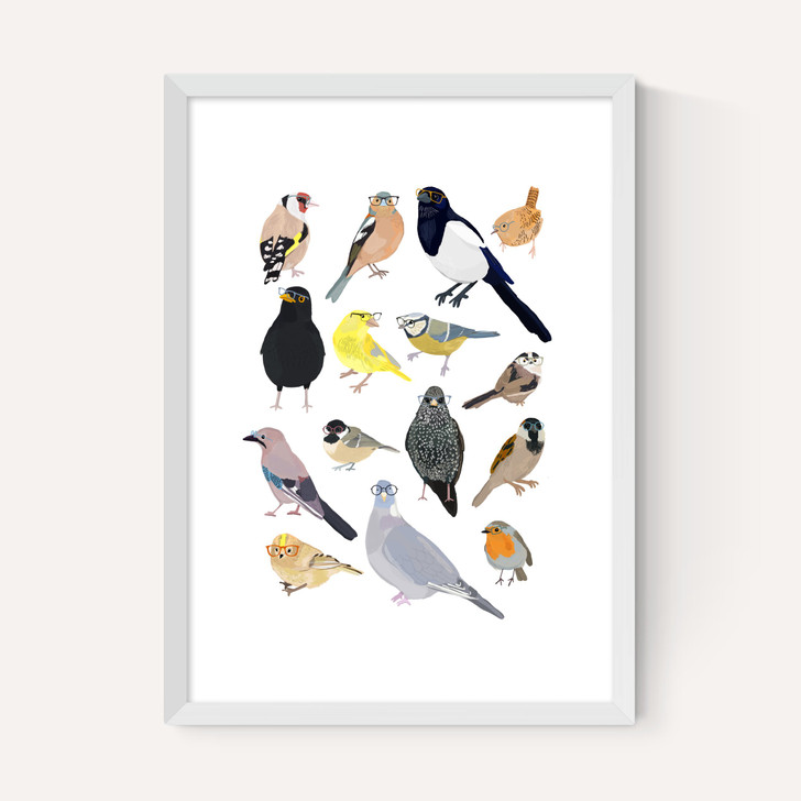 Birds In Glasses
