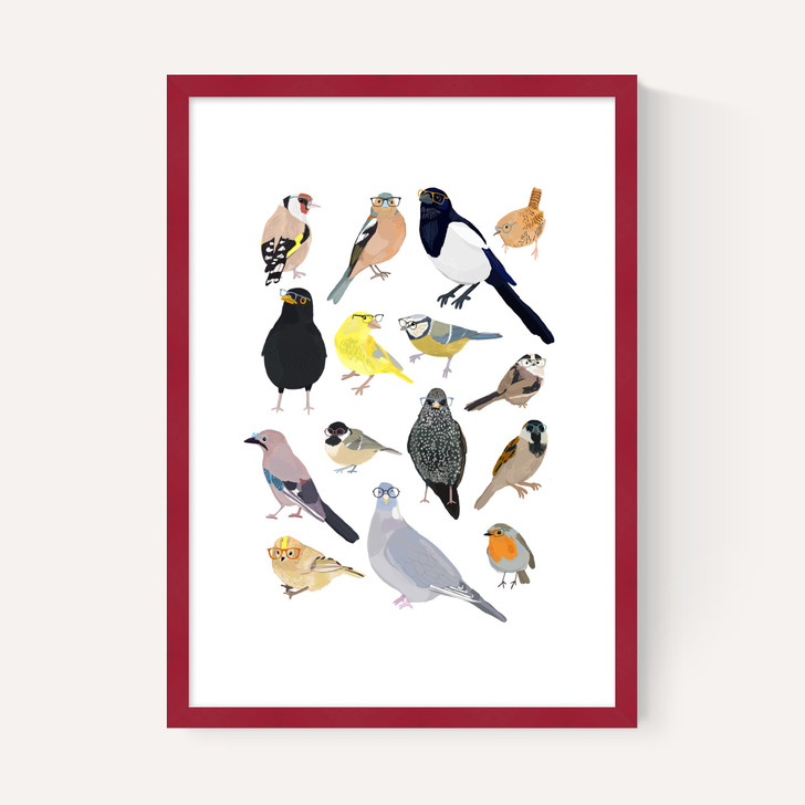 Birds In Glasses