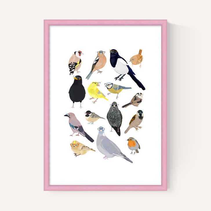 Birds In Glasses