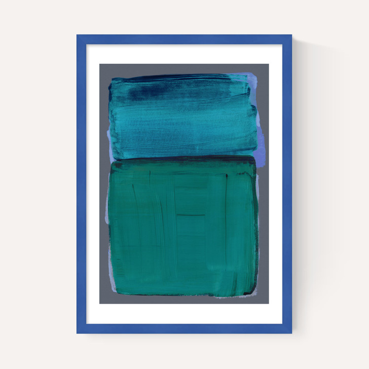 Teal Shapes II