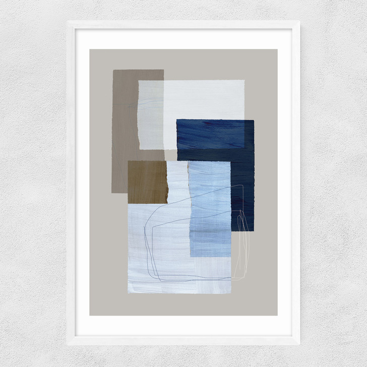 Pieces 27Y Narrow White Frame