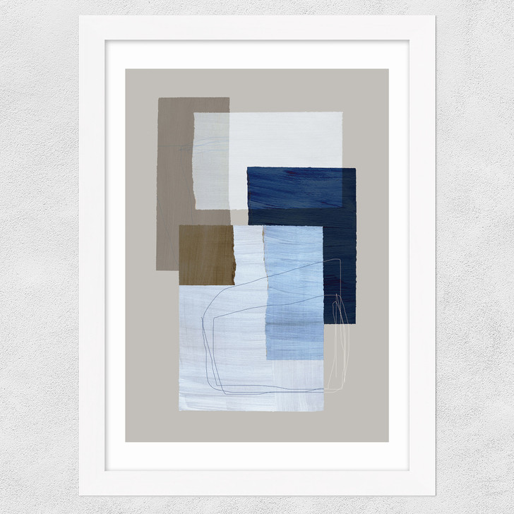 Pieces 27Y Wide White Frame