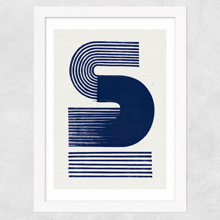 Modern Objects No.8 Wide White Frame