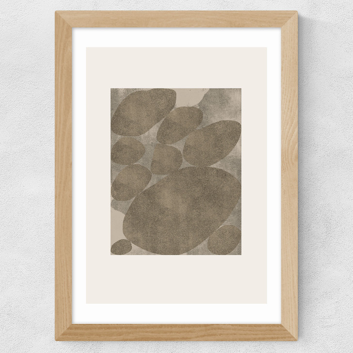 Stone Serenity Wide Oak Frame