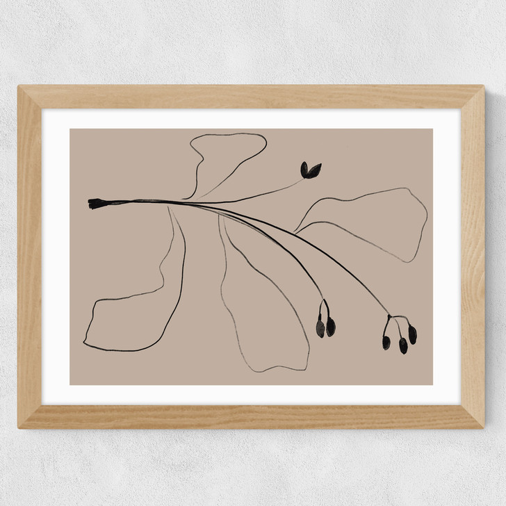 Simply Line Plant Wide Oak Frame