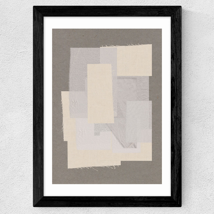 Textile Harmony Wide Black Frame