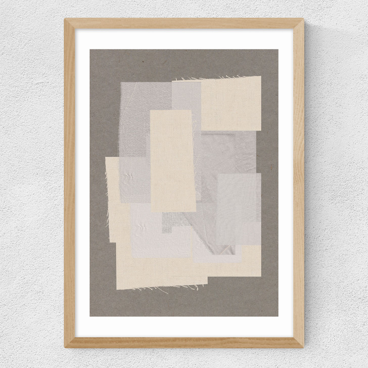 Textile Harmony Medium Oak Frame