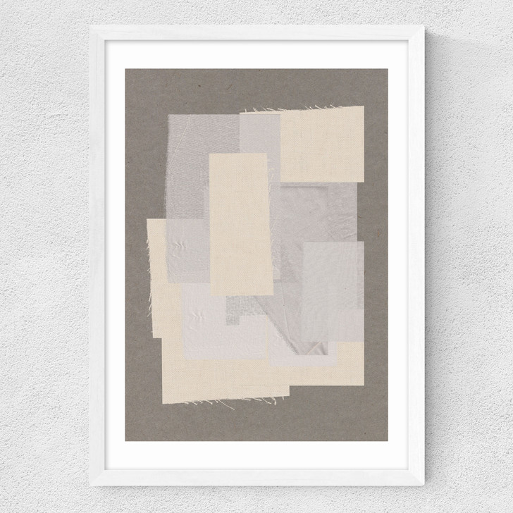 Textile Harmony Medium White Frame